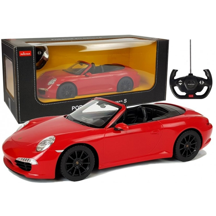 Porsche 911 Rastar 1:14 RC - červené